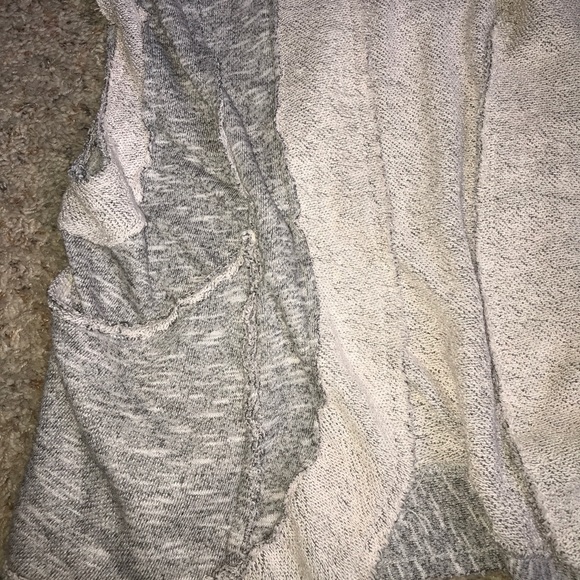 Sleeveless sweatshirt cardigan - Picture 4 of 5